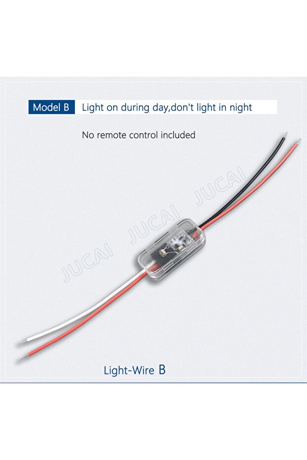 مفتاح استشعار الضوء USB/DC من نوع Light-Wire B، تشغيل وإيقاف تلقائي، مفتاح إضاءة الشوارع الضوئي، 12 فولت تيار مستمر، 24 فولت تيار مستمر