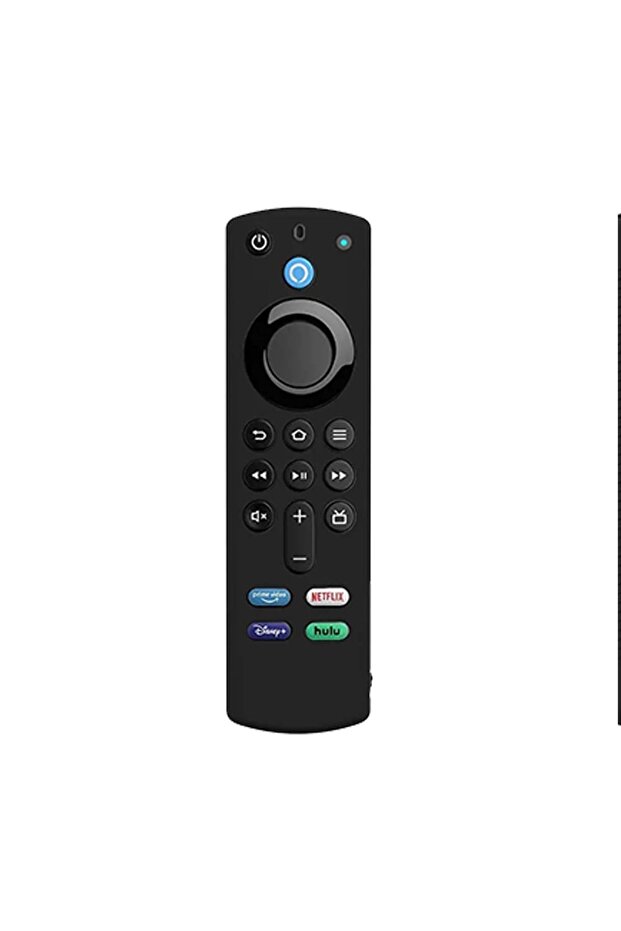 Black Silicone Protective Cover for Fire Stick 4K MAX 3rd Gen Remote Glow-in-the-Dark Anti-Drop Dust