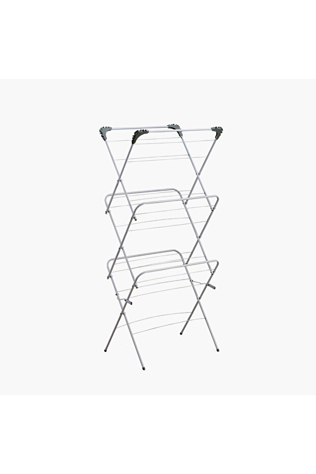 رف تجفيف الملابس من صفا بثلاثة أرفف - 8