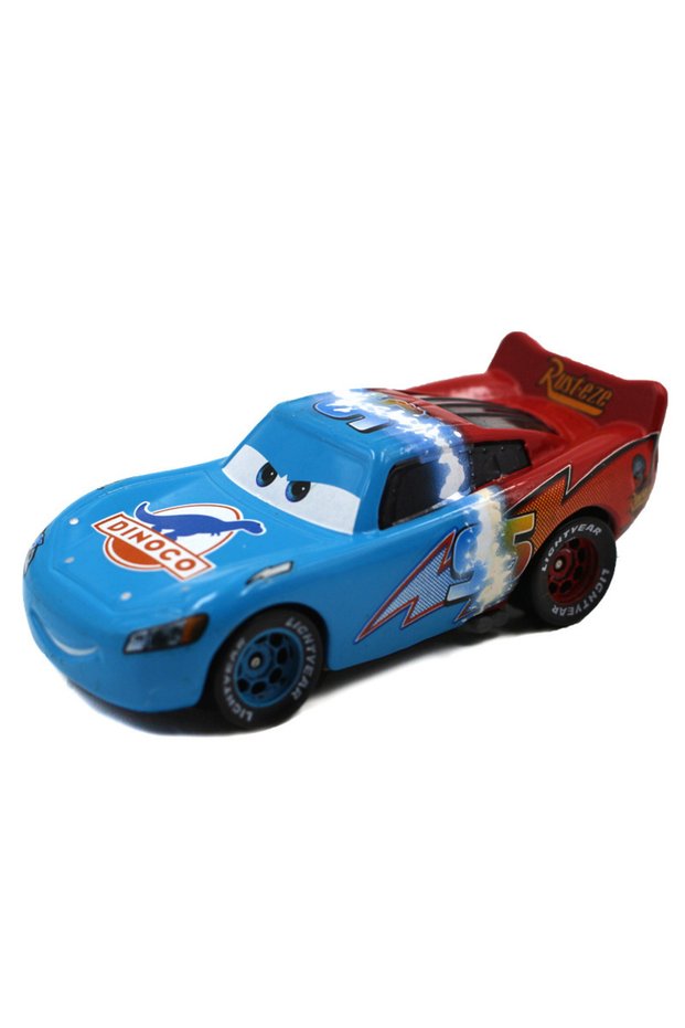 23 Disney Cars Pixar Cars Lightning McQueen 1:55 Alloy Metal Model Car Toy Mater Sheriff Metal Toys