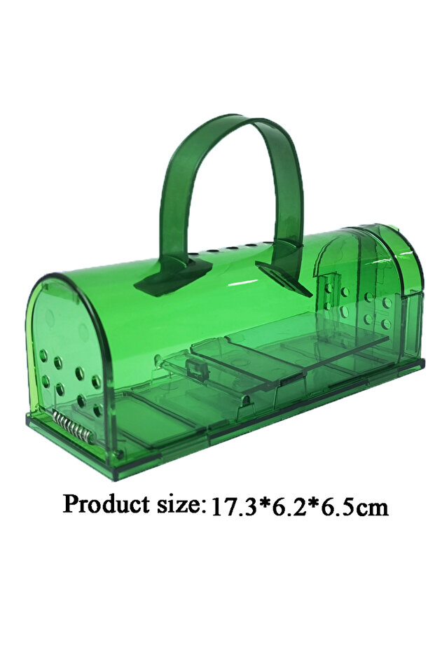 green-B Reusable Mice Rodent Catcher Rat Trap No Kill Animal Pet Control Cage Humane Mouse Trap Catc