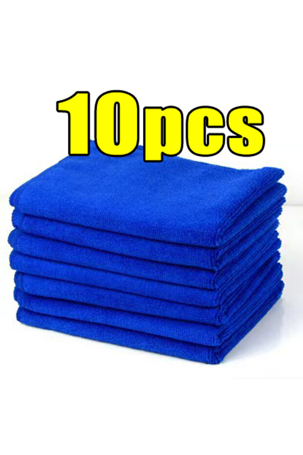 30x30 10pc Microfiber Cleaning Cloths Lint Free Microfiber Cleaning Towel Cloths Reusable Cleaning T