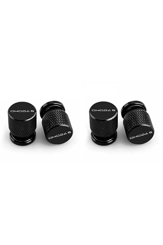 4pc-black 4Pcs Aluminum Styling Car Wheel Tire Valve Caps Dust Covers Rim For Chery Omoda C5 Crossov