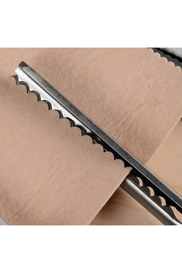 Round-5mm 3/5/7mm Dressmaking Scalloped Edge Pinking Shears Scissors Clipper Cutter Sewing Professio
