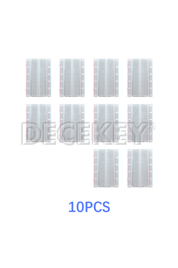 10 pcs 1-10pcs 400 Tie Points Solderless PCB Breadboard Mini Universal Test Protoboard DIY Bread Boa