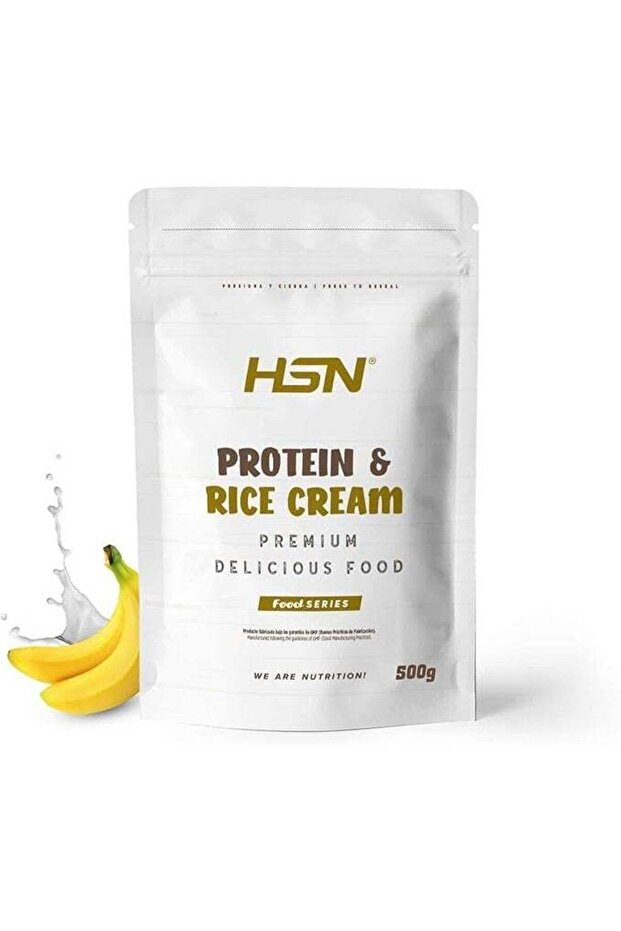 Protein Rice Cream | Banana 500g | Whey + Casein + Pregelatinized Rice Flour | No Added Sugars |