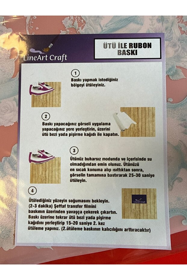 Ütü ile rubon transfer - 2