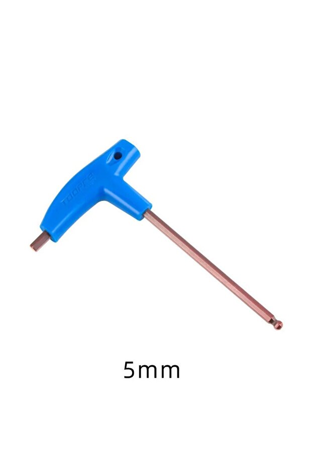 T Xing 5MM T25 3/4/5/6MM Bike Allen Key Wrench T-Shaped Extended Plastic Handle With Double Ends Bic