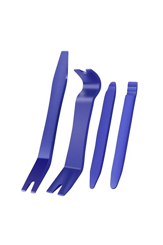 Blue 4PCS Car Hand Tool Set Car Disassembly Tool Kit Stereo Repair DVD Repair Tool Dashboard Removal