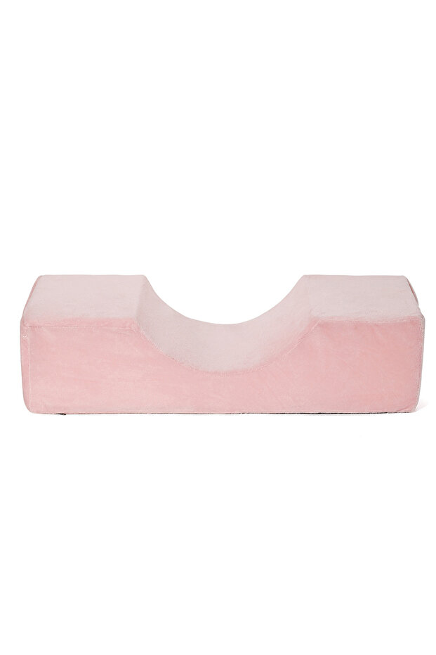Light-Pink-Flannel Lash Pillow Neck Support Eyelash Soft Pillow Grafting Eyelashes Memory Foam Eyela