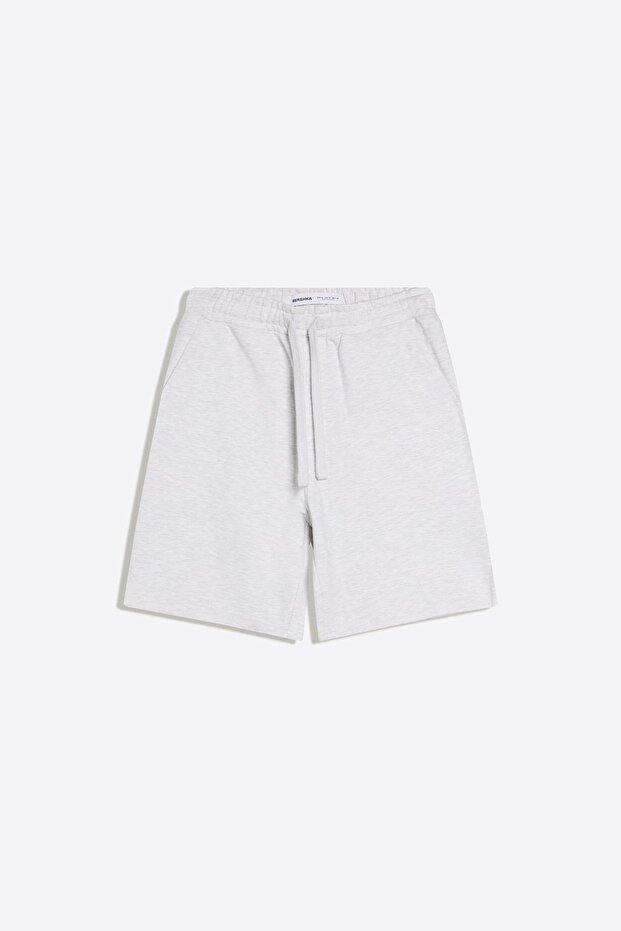 Basic pamuklu bermuda - 5