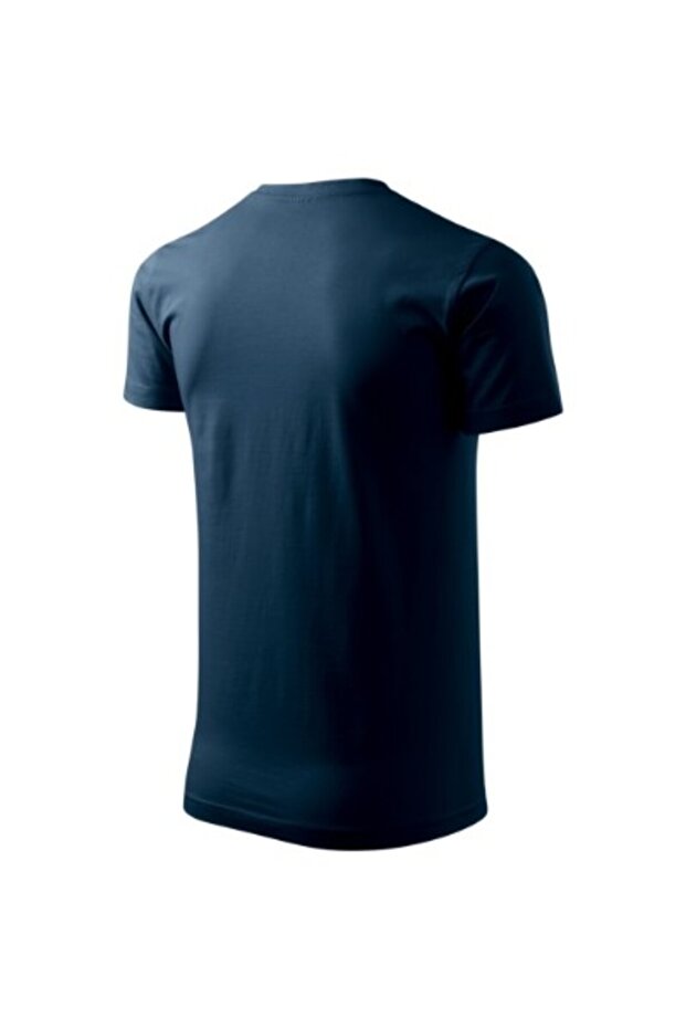 Tricou bărbătesc, Basic 129, M bleumarin - 4