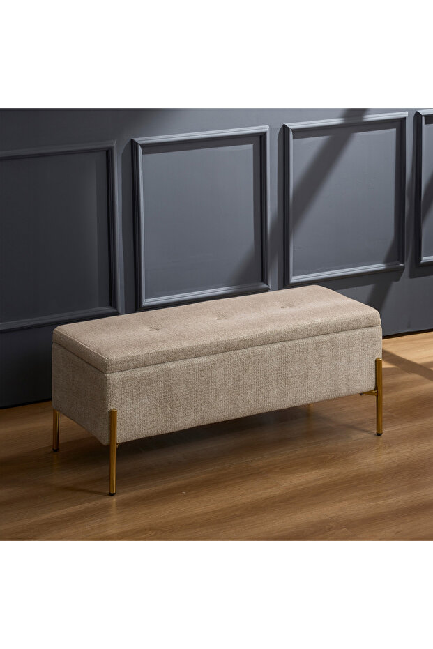 مقعد سرير بيرل روري مع مساحة تخزين - 3