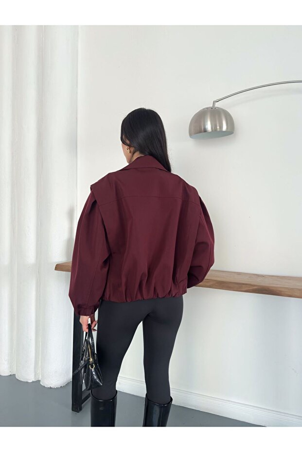 جاكيت بومبر كابريوليه مع كاب - 4