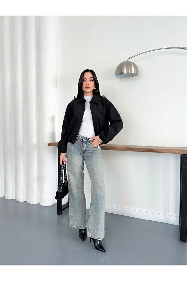 Jachetă bomber oversize - 3