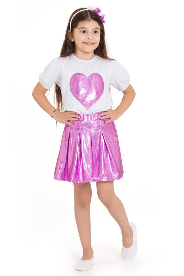 Girl's Shiny Skirt April 23