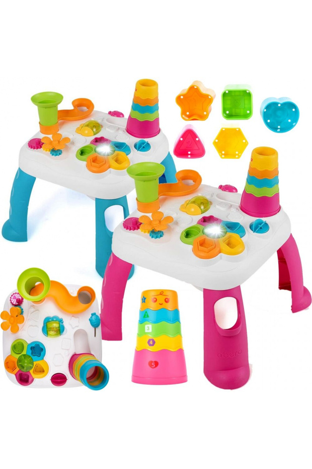 Interactive table with sounds and lights Blue - 2