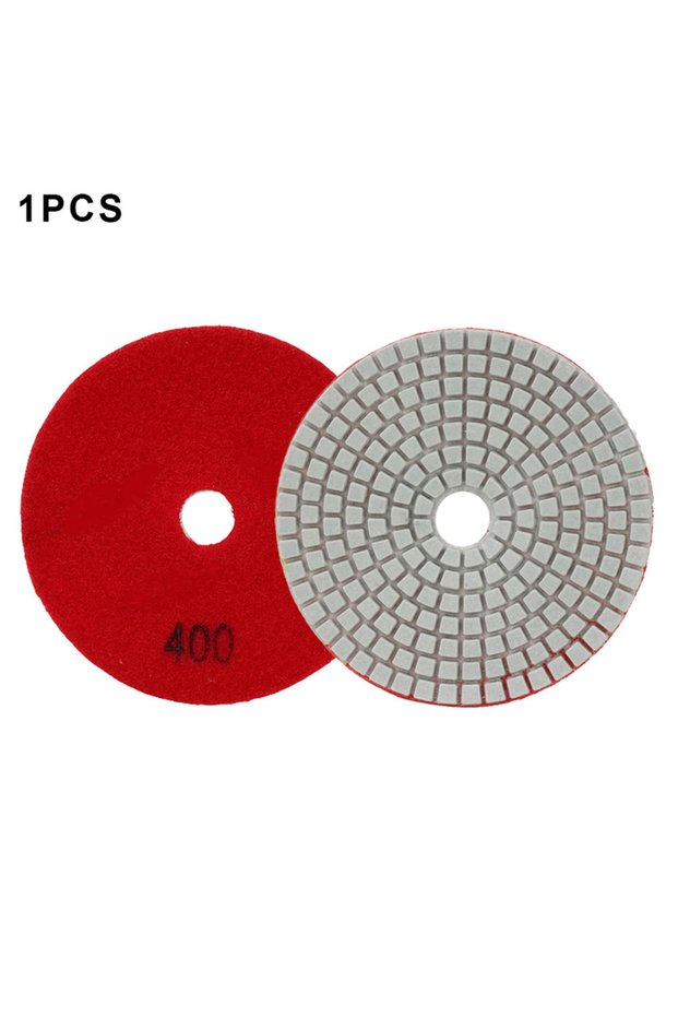 400grit 4"Diamond Polishing Pad 30-10000 Grit Wet/Dry Granite Concrete Marble Glass Stone Sanding Fo