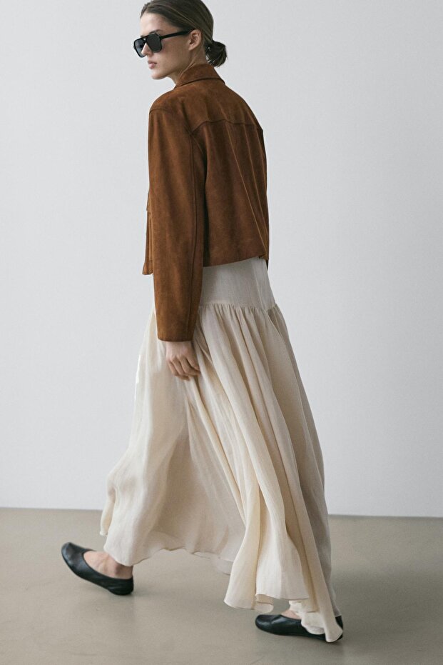 Süet deri ceket - 3