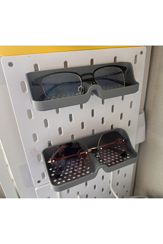 Skadis Compatible Glasses Holder – Pegboard Accessory