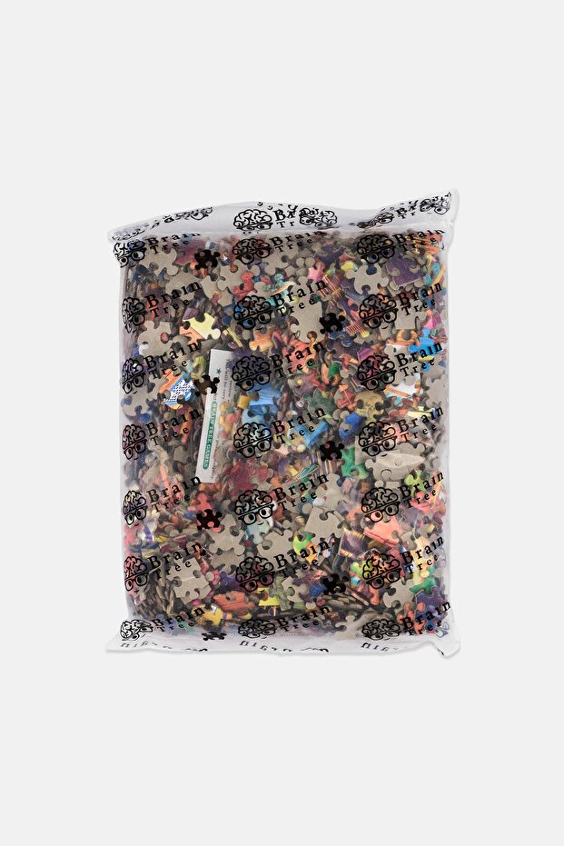 أحجية مكونة من 1000 قطعة على شكل شجرة قراصنة - 4