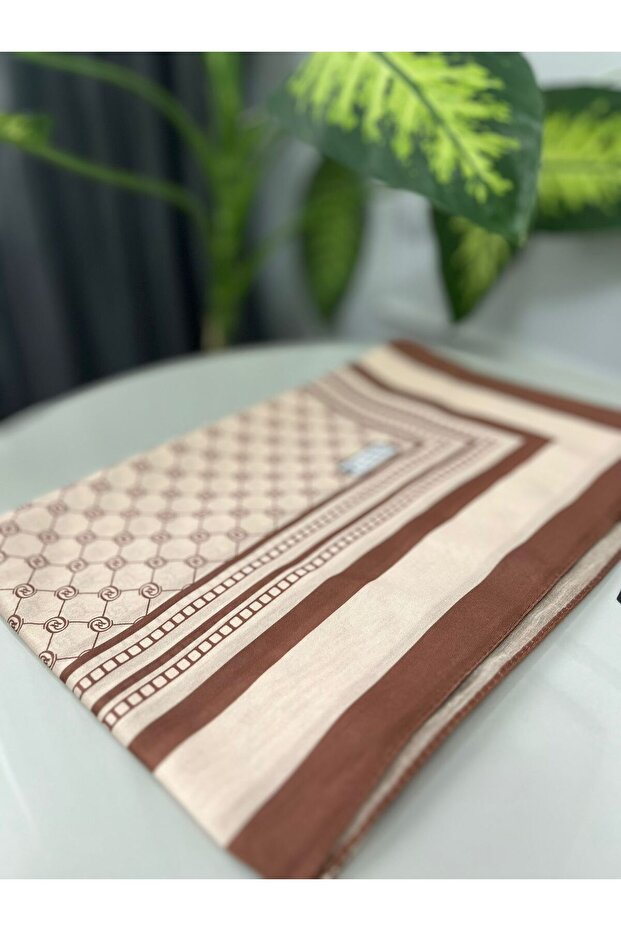 Monogram Pamuk Şal - 2