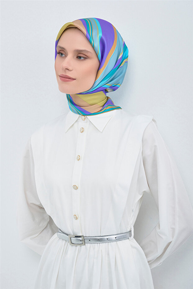 Pure Silk Sura Scarf 9514D 09