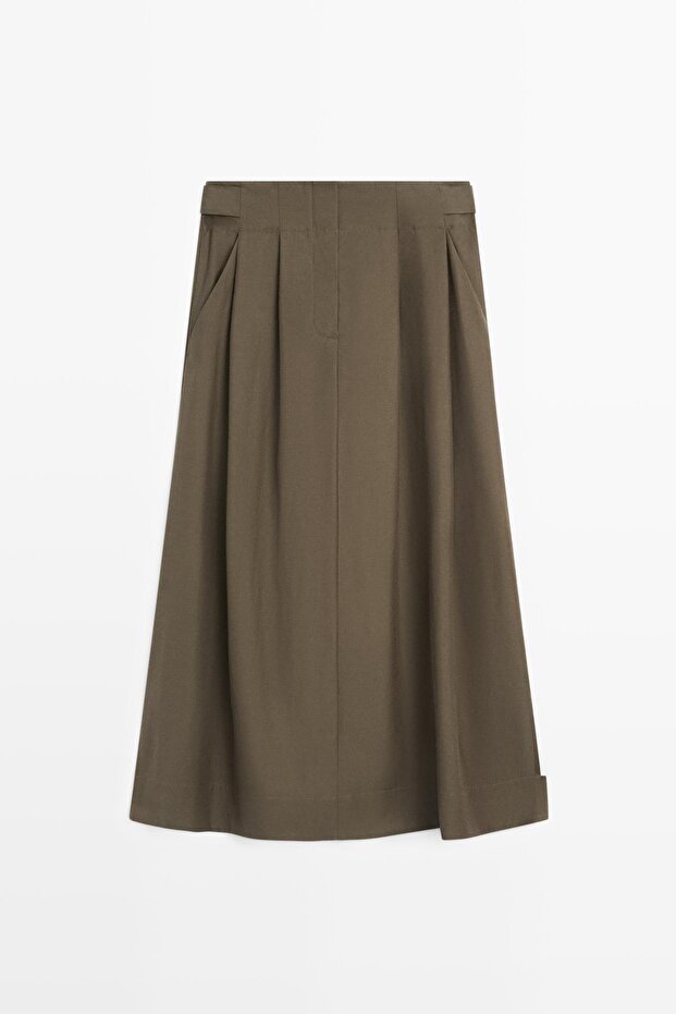 Pilili midi etek - 5