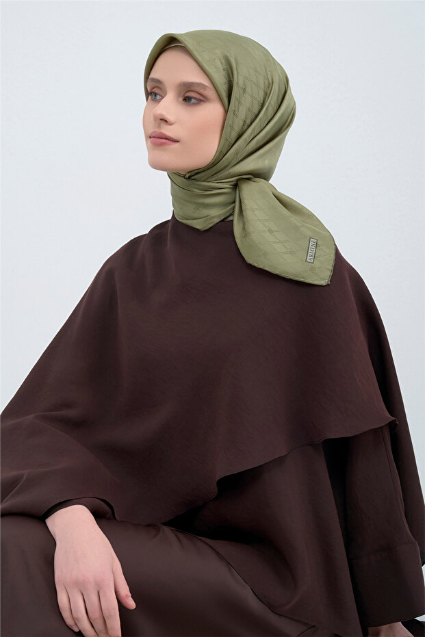 Jacquard Silk Scarf 2003D 28