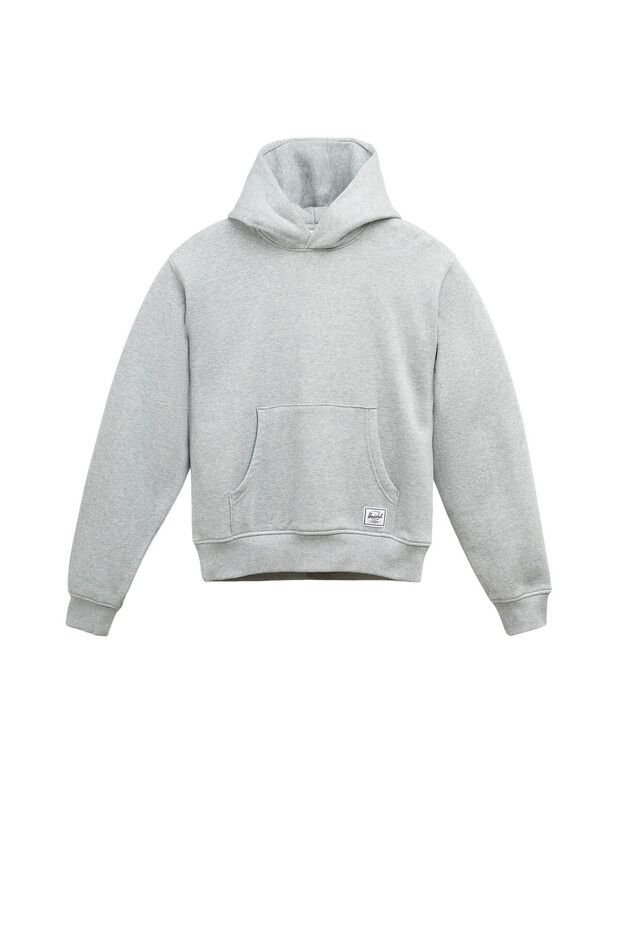 | Basic Kadın Pamuklu Kapüşonlu Sweatshirt - 1