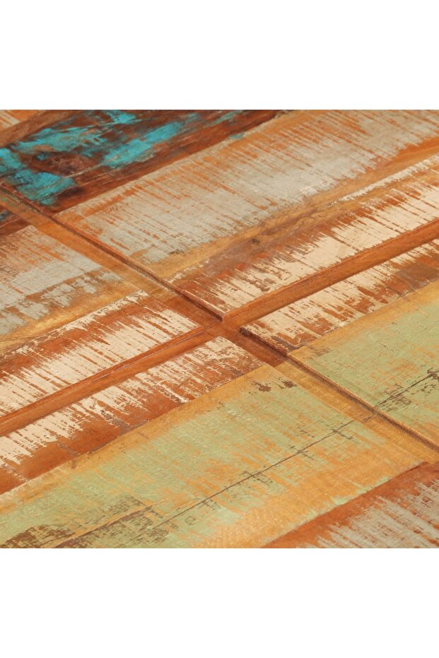 Coffee table, 80x80x28 cm, solid mango wood - 5