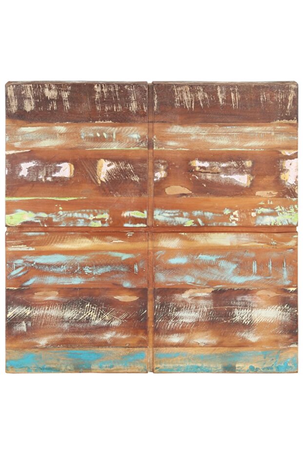Coffee table, 80x80x28 cm, solid mango wood - 4