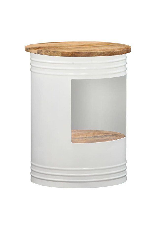 Coffee table, 43 x 55 cm, solid mango wood - 7