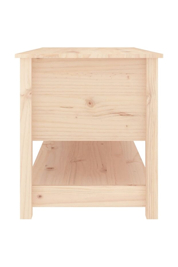 Coffee table, 102x49x55 cm, solid pine wood - 4