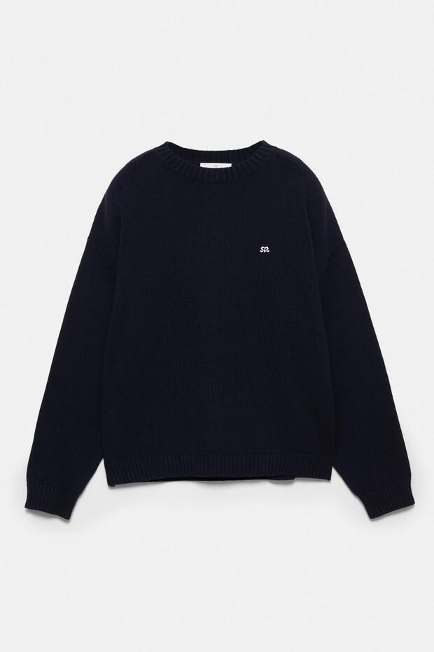 Önü işlemeli kazak - 6