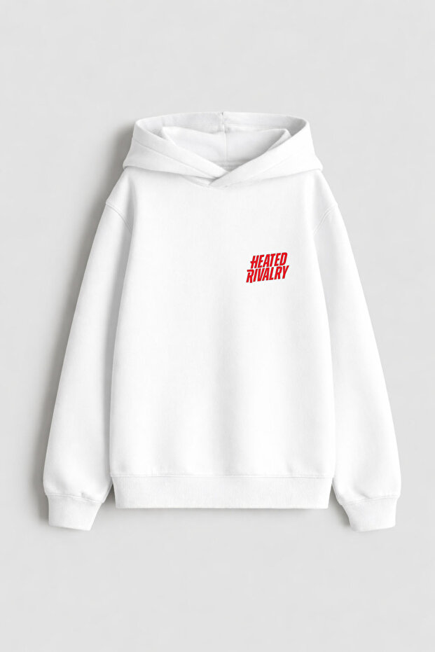 Heated Rivalry İlya Rozanov 81 Design Printed Hooded White Sweatshirt