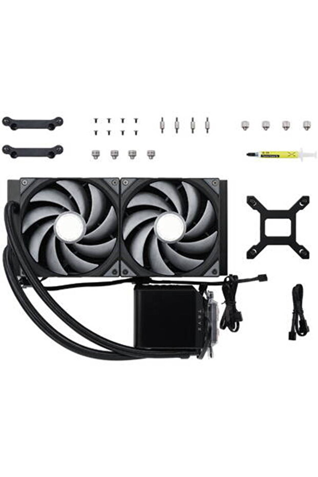 Cooler PANORAMA - 280 mm, Negru - 8