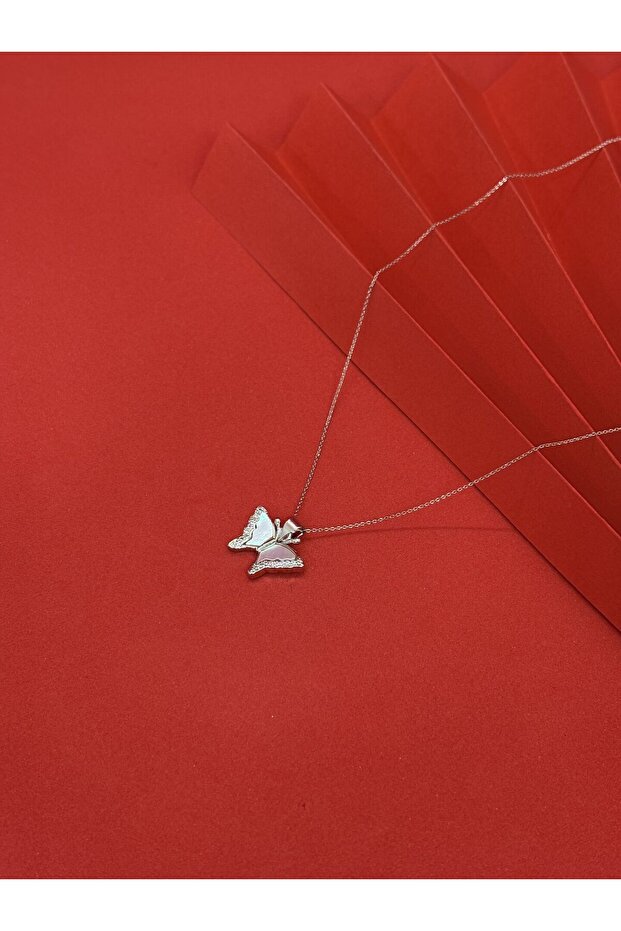 Minimal Butterfly Necklace