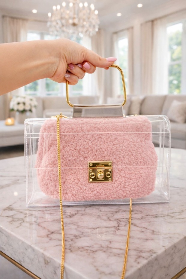 Şeffaf Zarif Çanta - 2