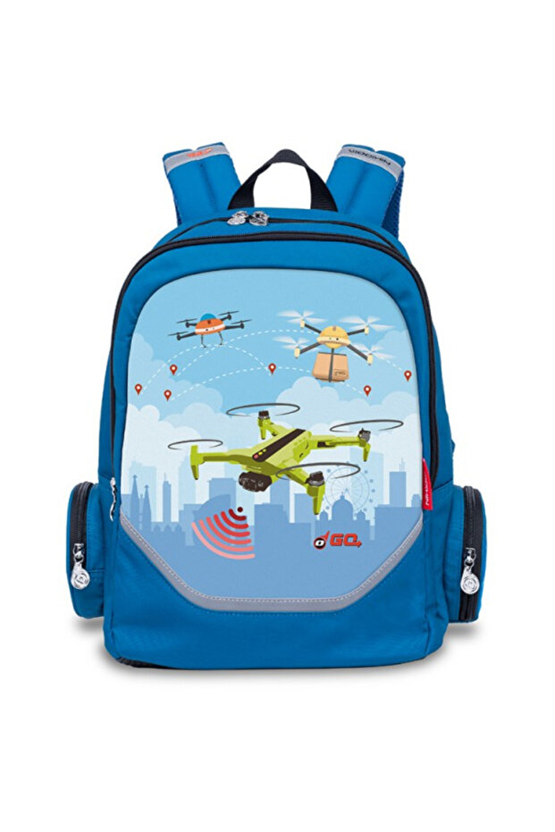 School Backpack Roller Go - Drones - 1