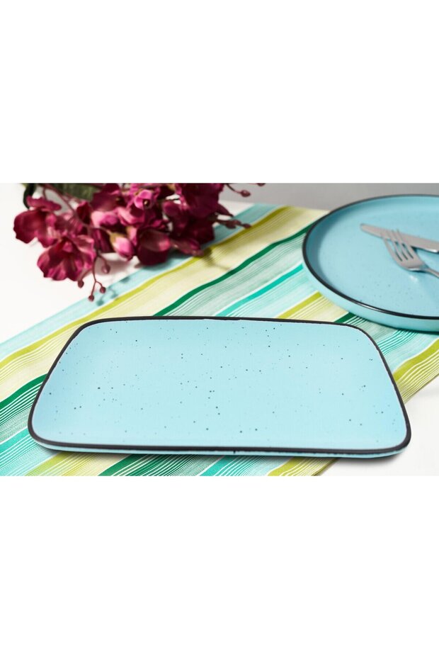 CERAMIC PLATTER 32x20 CM, ELECTRA - 2