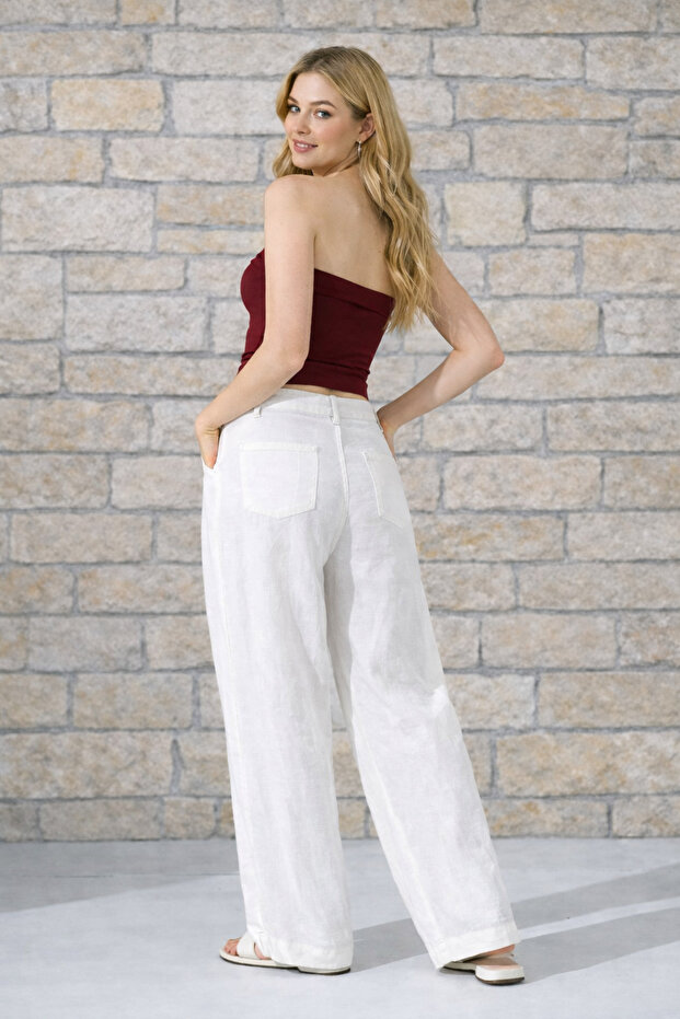 Straplez Büstiyer Crop - 2