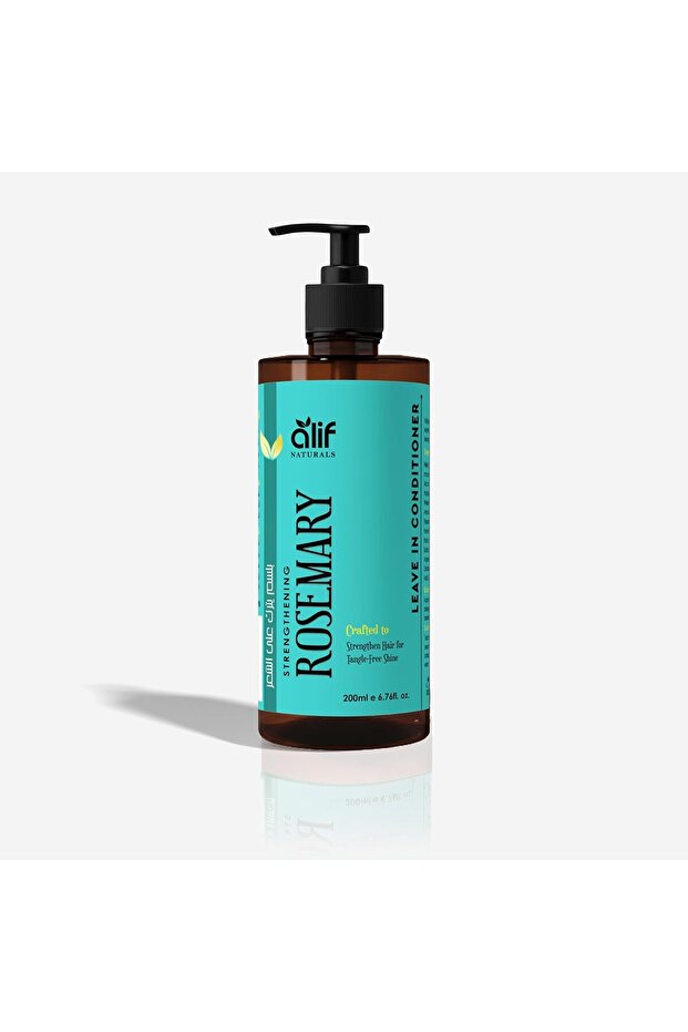 Rosemary Leave-In Conditioner – Hydrating Anti-Frizz & Detangling Conditioner – Strengthening &