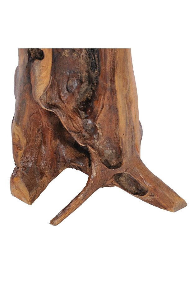 Coffee table, 40x40 cm, solid teak wood - 2