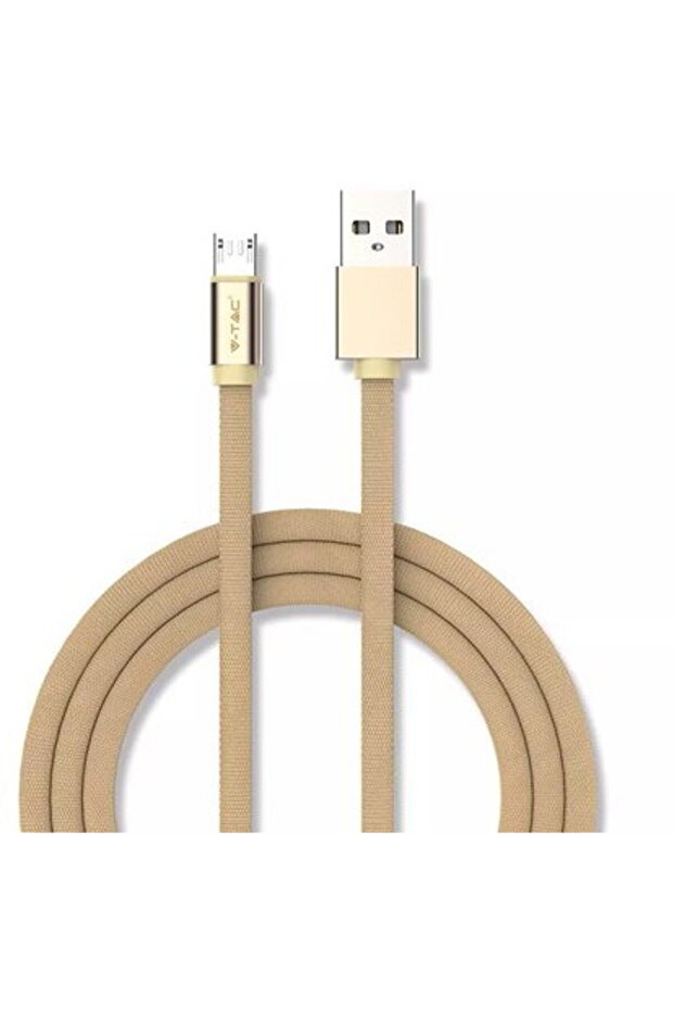 CABLU MICRO USB 1M EDIȚIE RUBY - AUR - 1