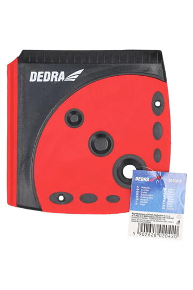 Scraper 12x12cm, flat square - 5