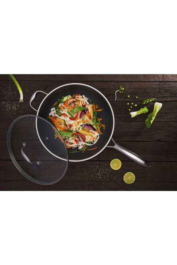 Wok Black Cube 32 cm - 6