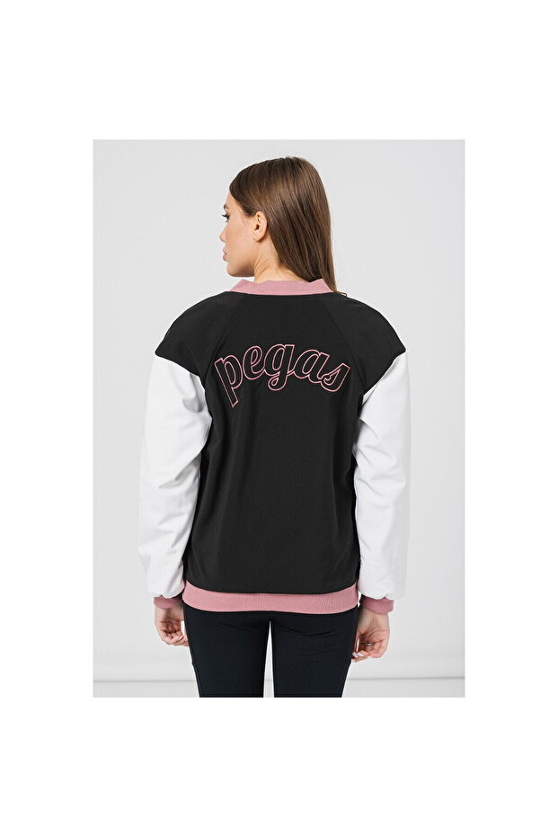 Geacă bomber roz M - 3