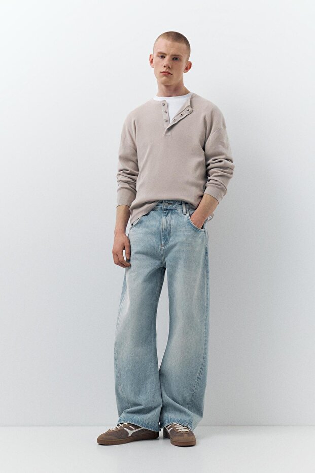 Jeans with seams - 2