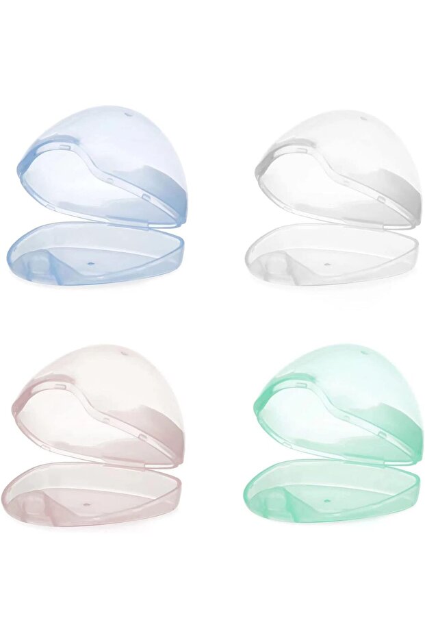 Pacifier Holder Case Container Boxes (4 Pack)| Universal Accessories Holders| Travel Cases|